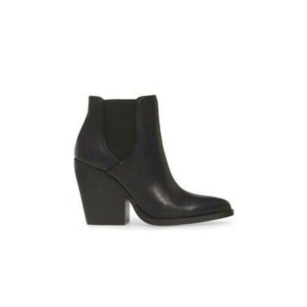 BP Nordstrom black Lex Leather Ankle Booties - Picture 2 of 11
